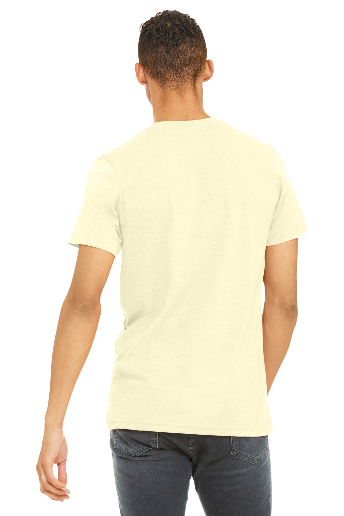 BELLA+CANVAS Unisex Heather CVC Short Sleeve Tee. BC3001CVC 591