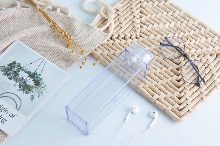 Square Shape Tritan Water Bottle 3