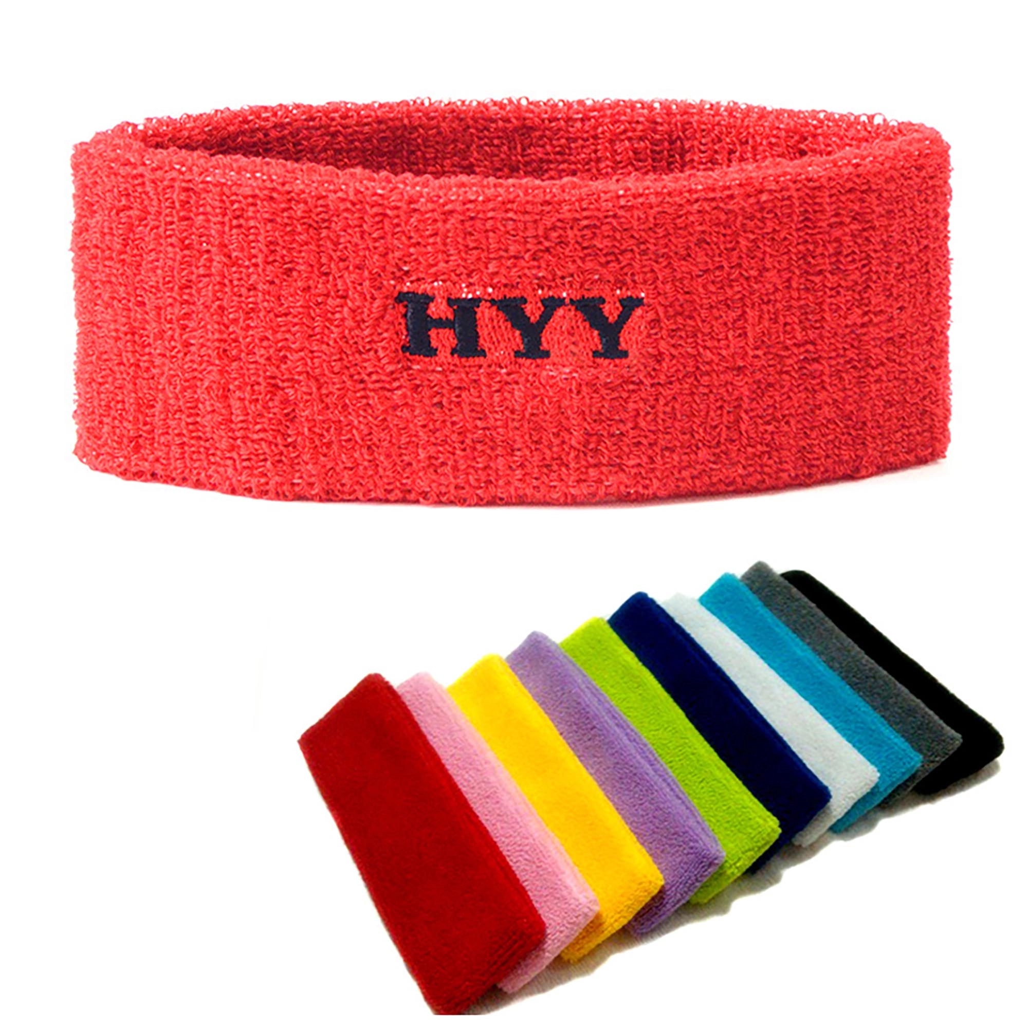 Embroidery Sports Sweat Headband 3