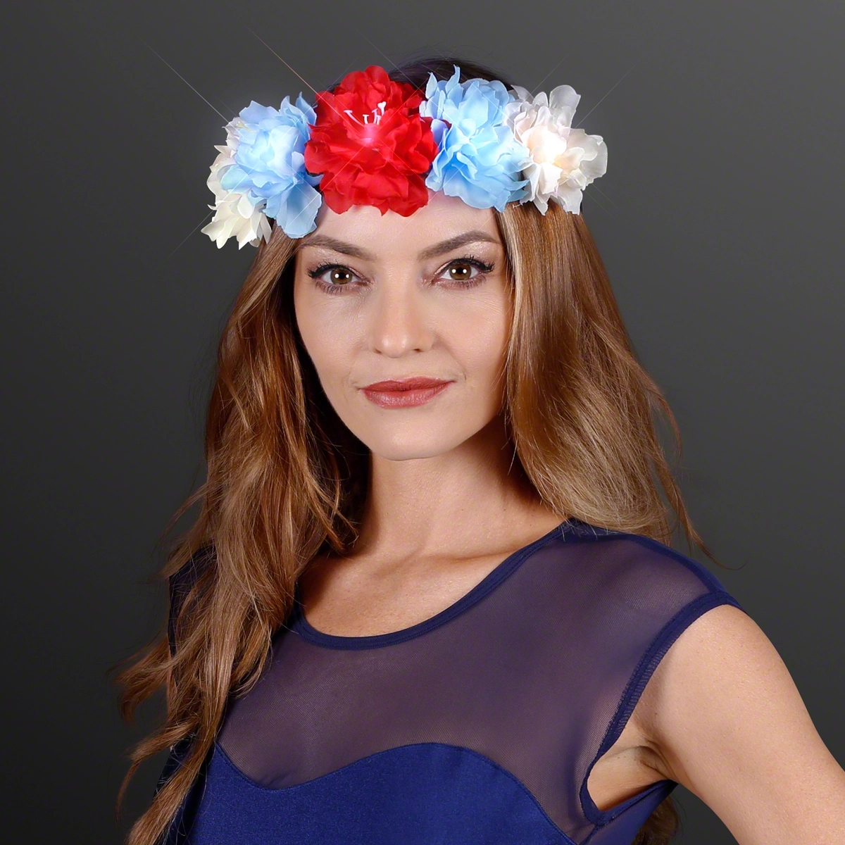 LED Flower Halo Crown 18