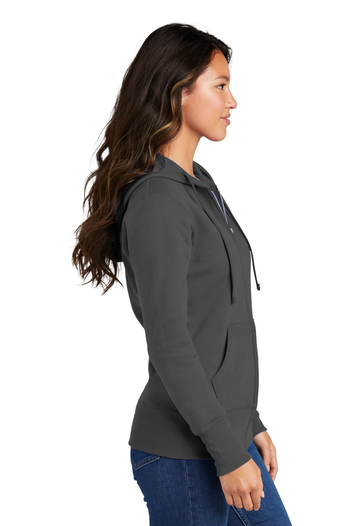 Port & Company® Women's Core Fleece Full-Zip Hooded Sweatshirt 42