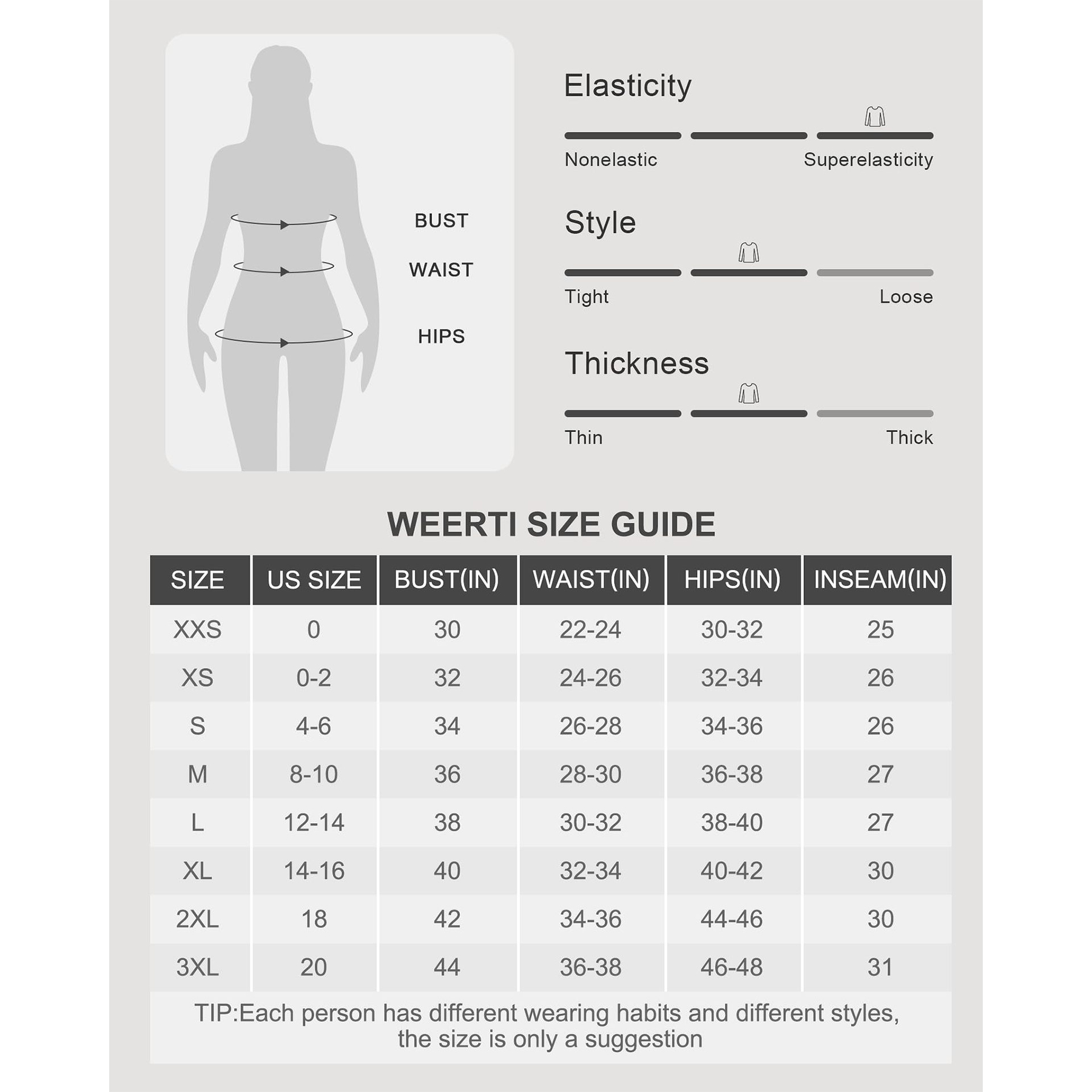 Women Thermal Underwear Set 3