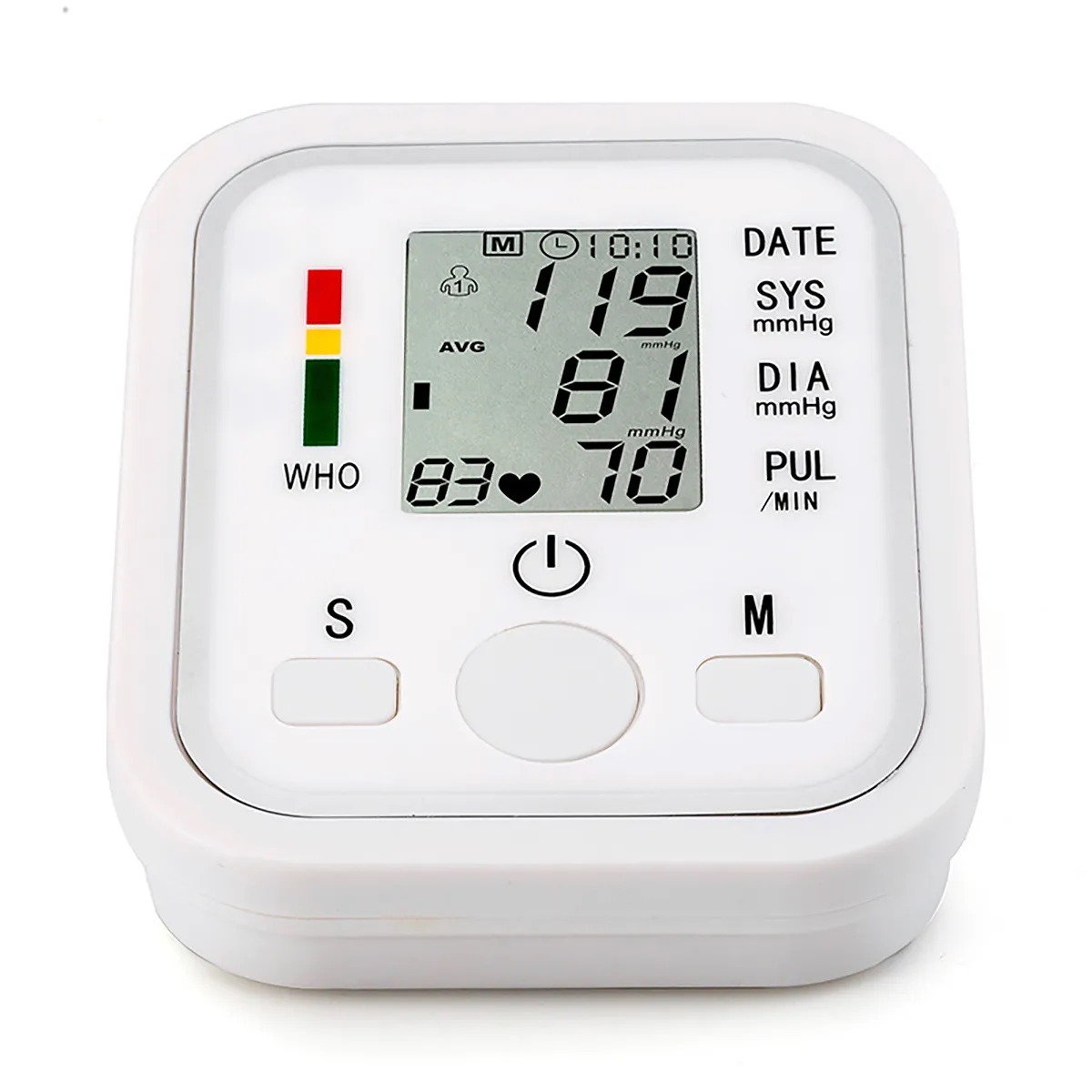 Smart Upper Arm Blood Pressure Monitor with Wide Range Cuff 2