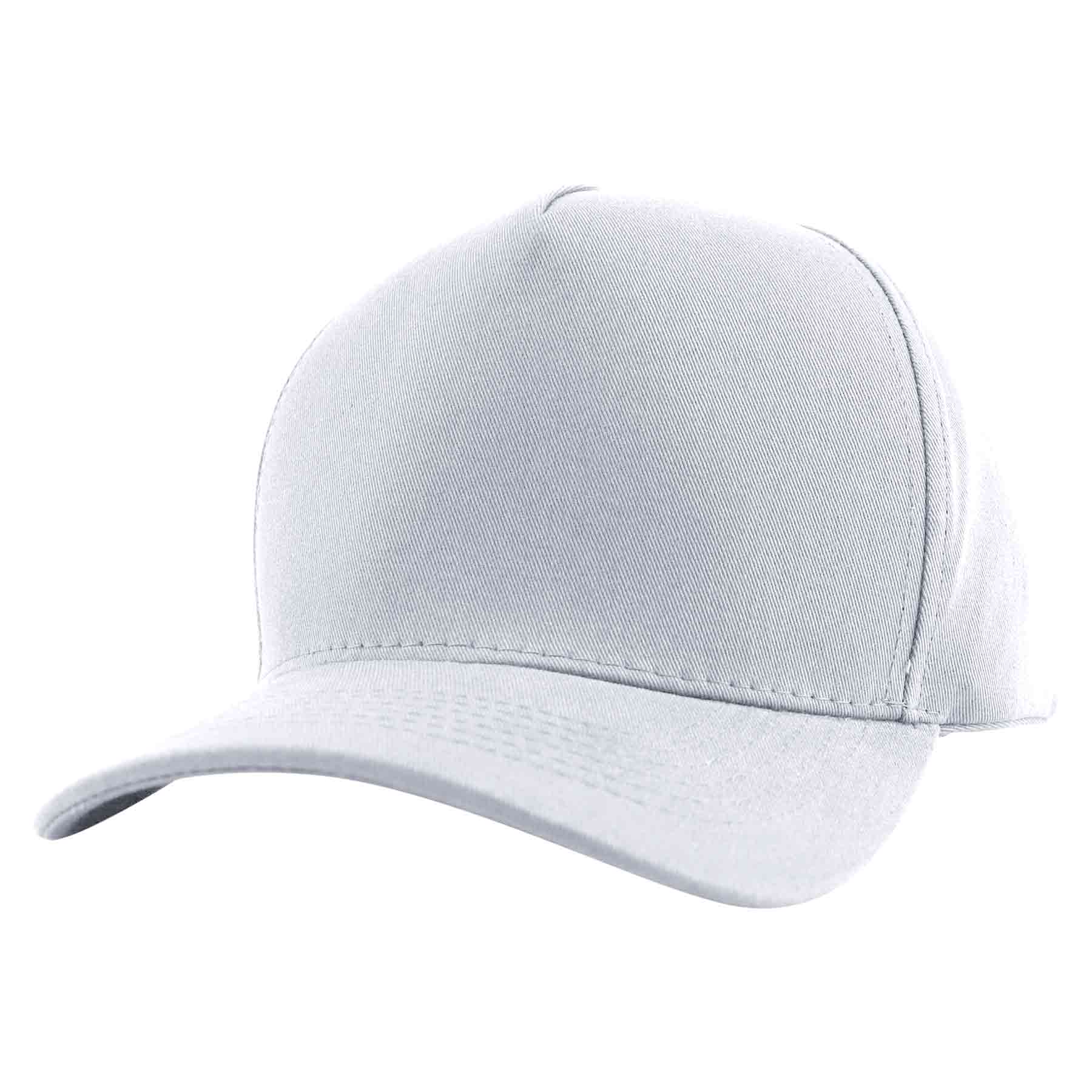 Cotton Twill 5 Panel Mid Profile Structured Baseball Cap 11