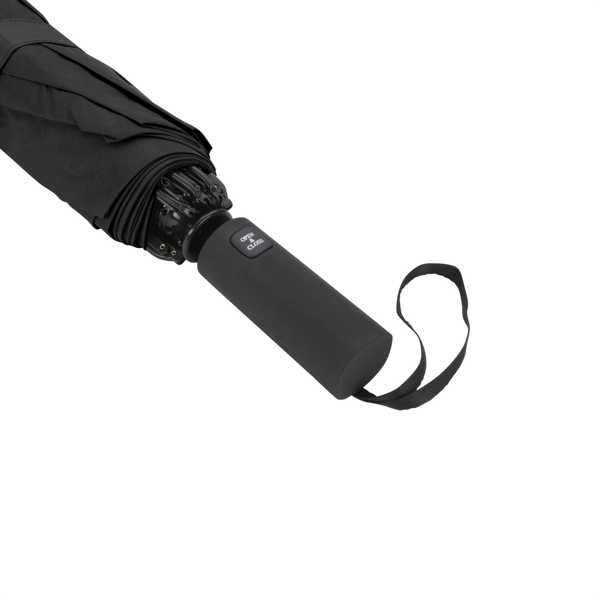Shed Rain™ UnbelievaBrella® 54" Auto-Open Reverse-Close Jumbo Compact Umbrella 32