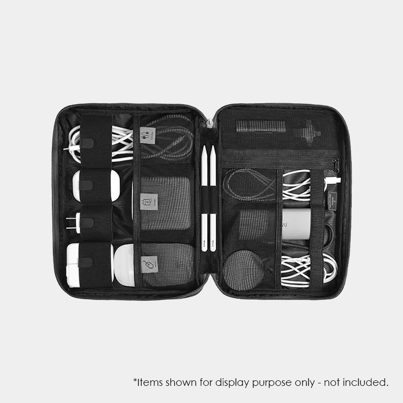 Landon 2 Compact travel tech organizer case