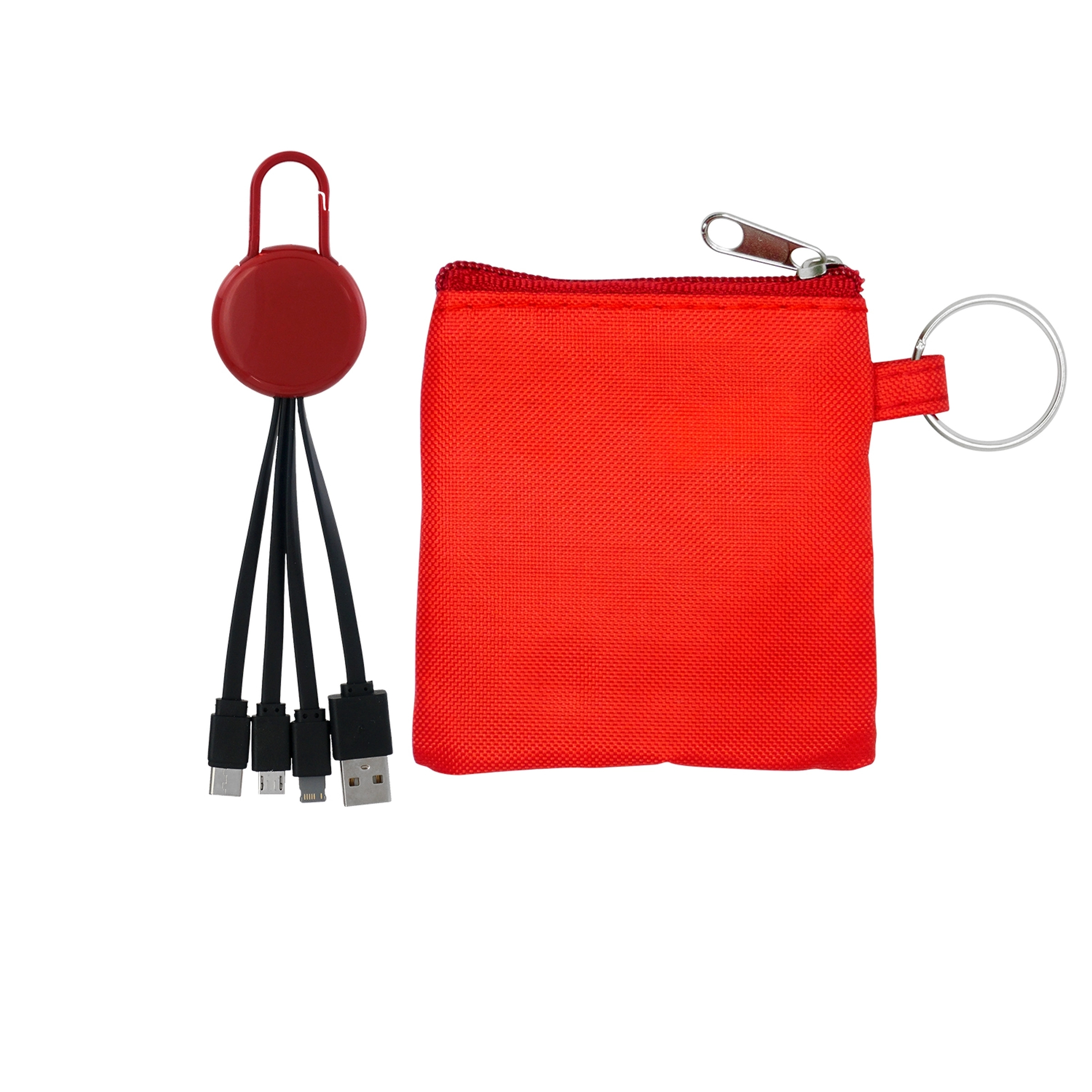 COLORFUL POUCH & CABLE SET 7
