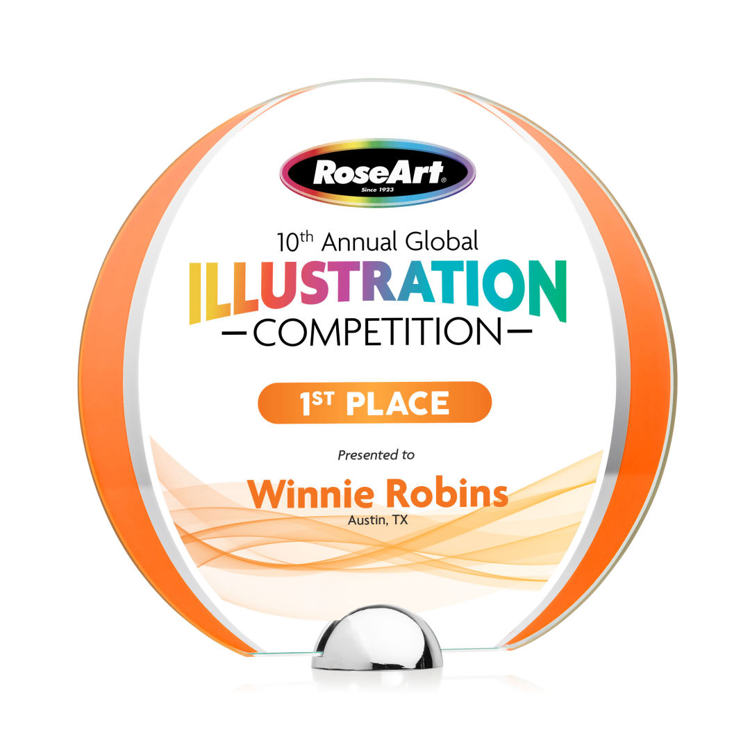 Stanton VividPrint™ Award - Orange 5
