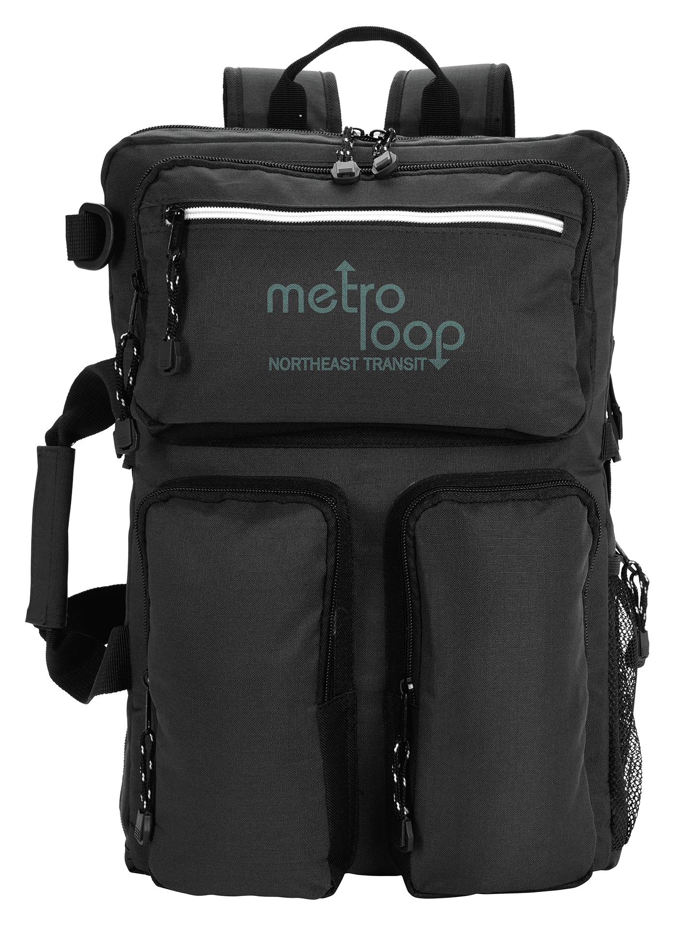 Atchison® RPET Ripstop Briefcase Backpack 12