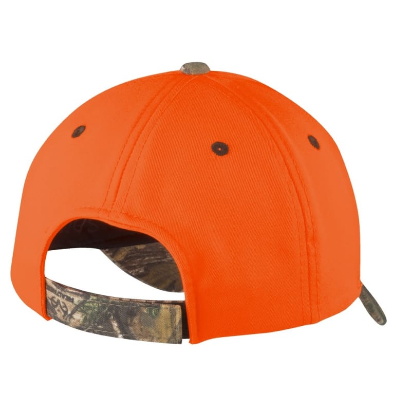Port Authority Enhanced Visibility Cap With Camo Brim. 2