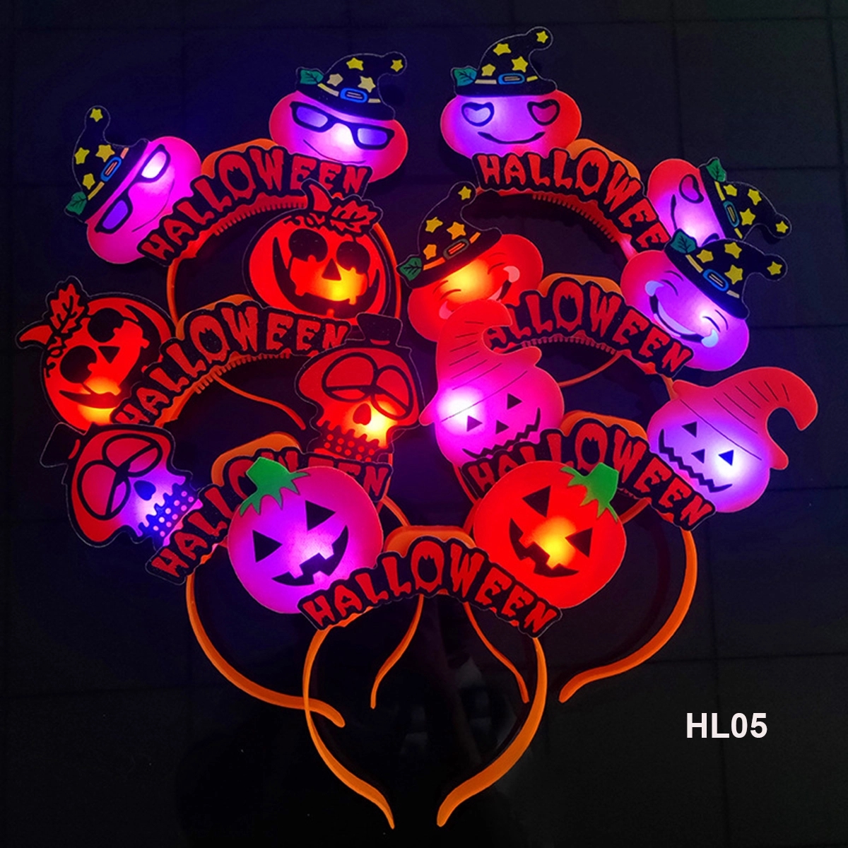 Halloween LED Light Up Headbands 5