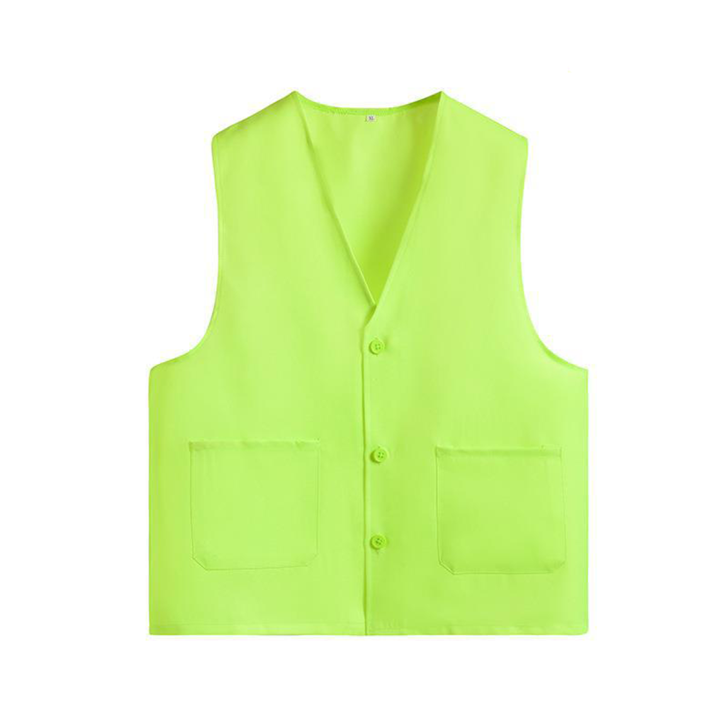 Lightweight Polyester Sleeveless Volunteer Vest w/ Pockets 10