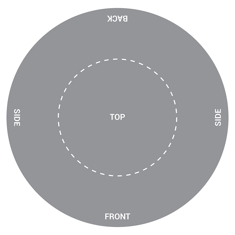 59" x 59" Round Table Cover 4