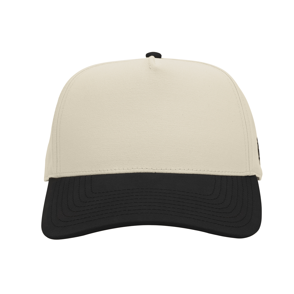 Branded Bills 33510 Bare Curved Two-Tone Canvas Cap 4