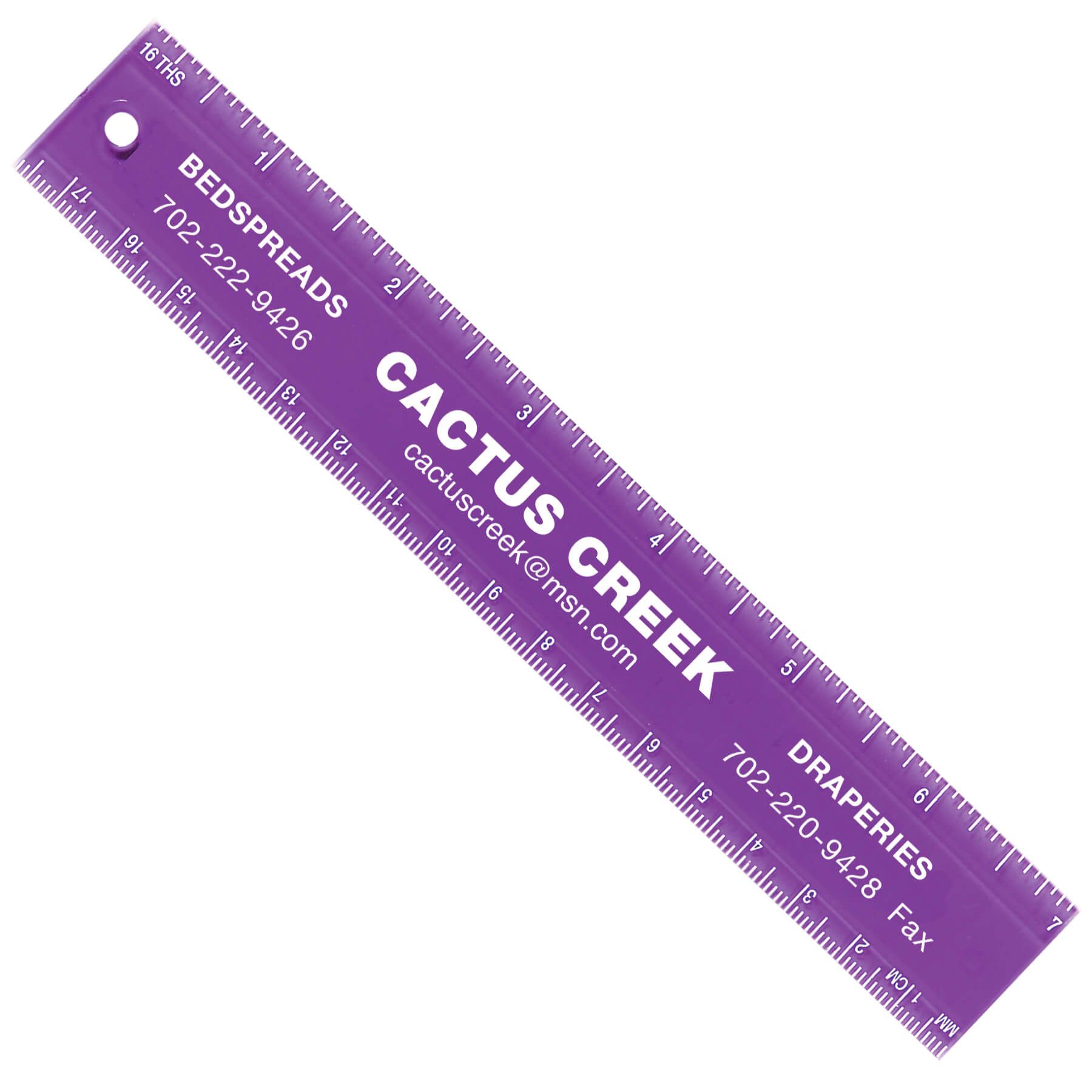 7" Plastic Ruler 7