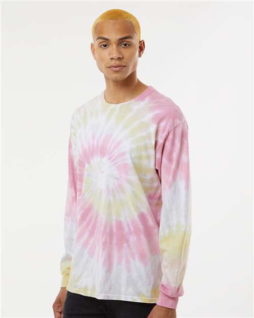 Unisex Tie-Dyed Long Sleeve T-Shirt - 2000 72