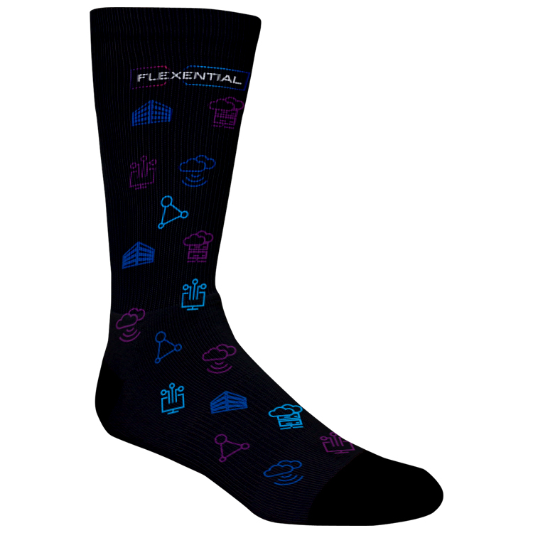 Super Sale- Black Out Crew Socks 10