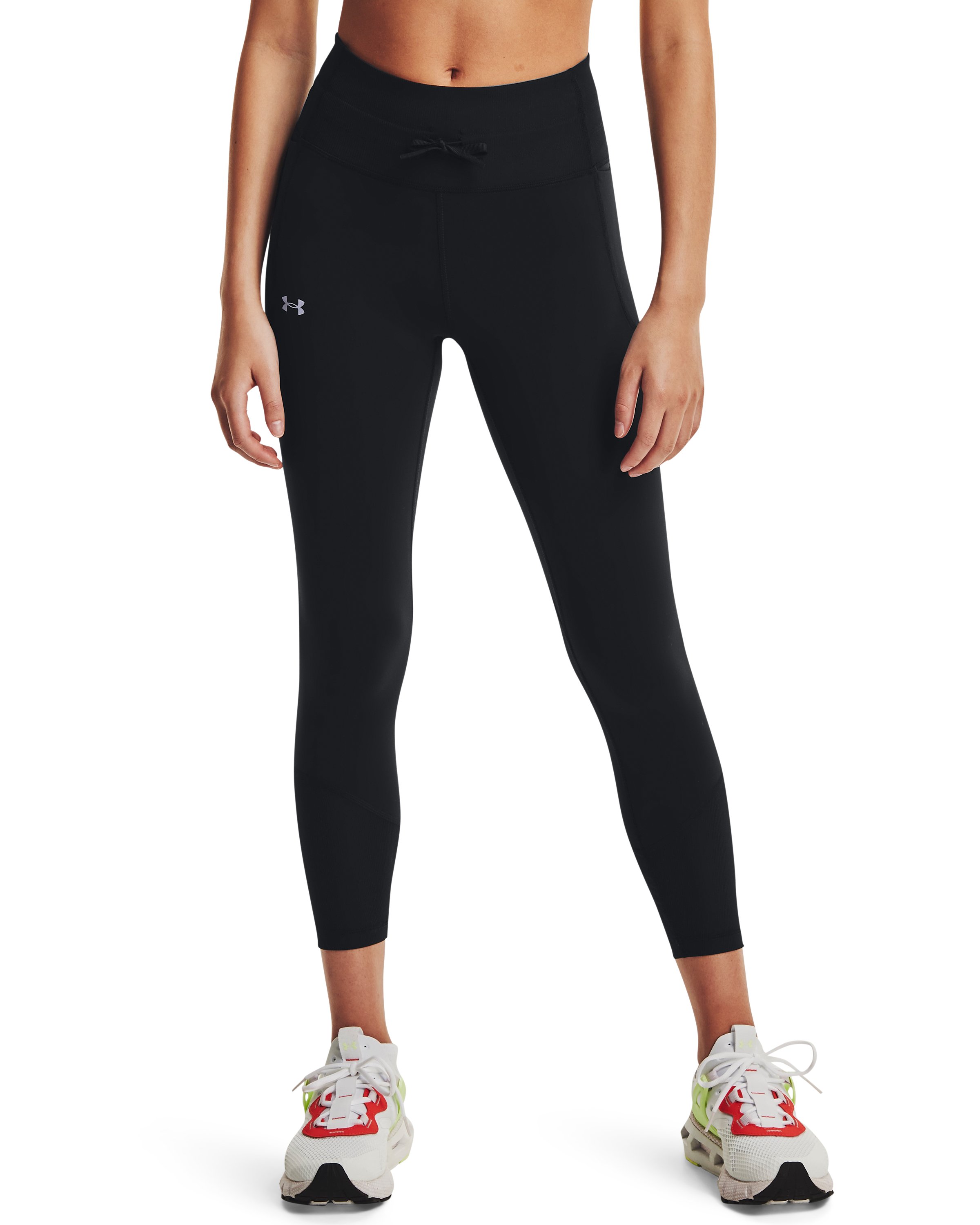 UA Meridian Rib Waistband Women's Ankle Leggings 3