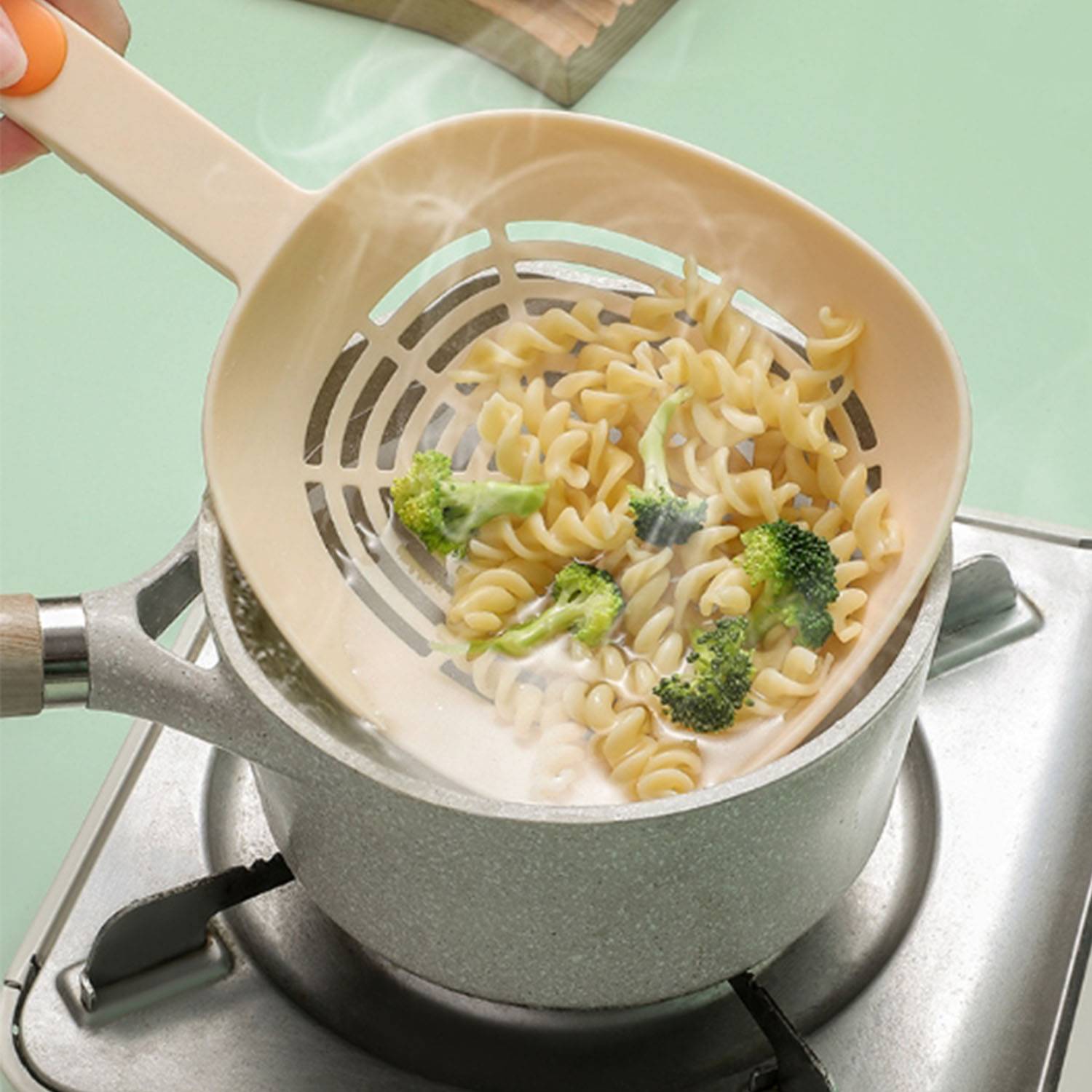 Kitchen noodle spoon food grade high temperature resistant 6