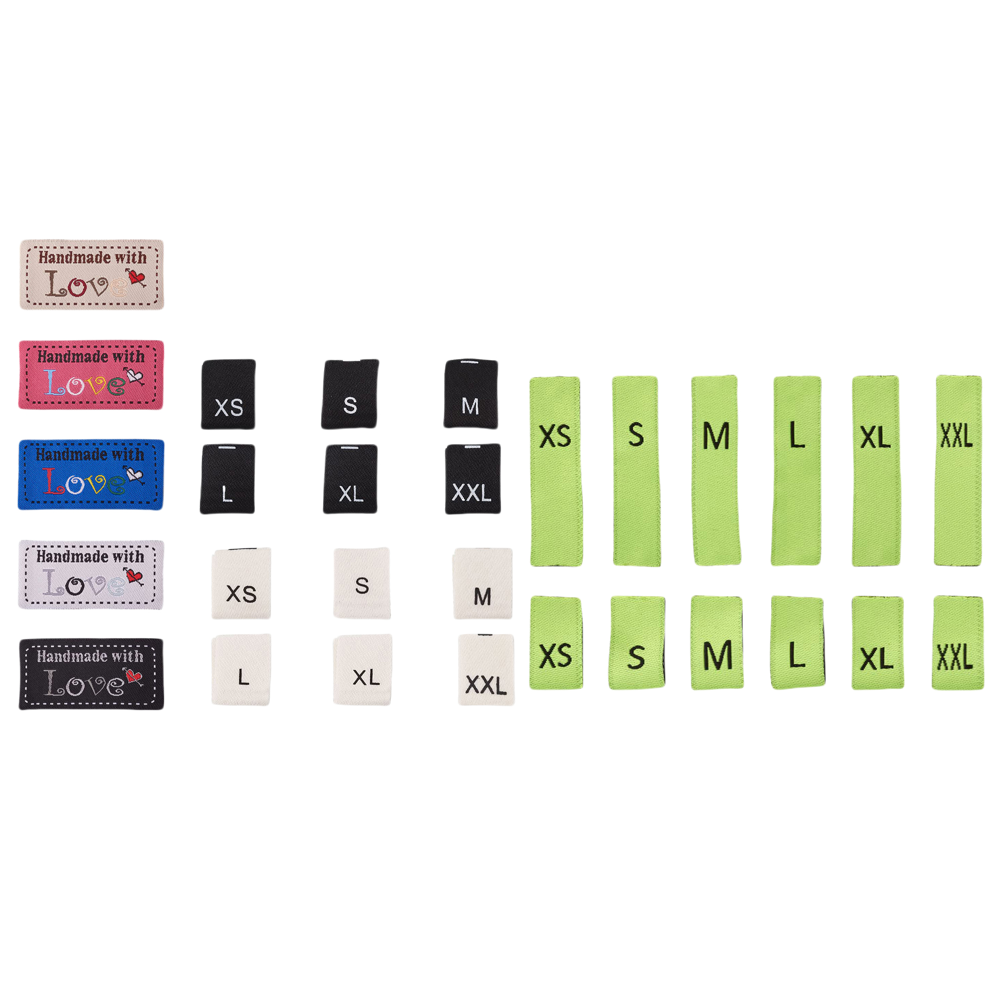 No Iron Fabric Woven Clothing Labels MOQ20 1