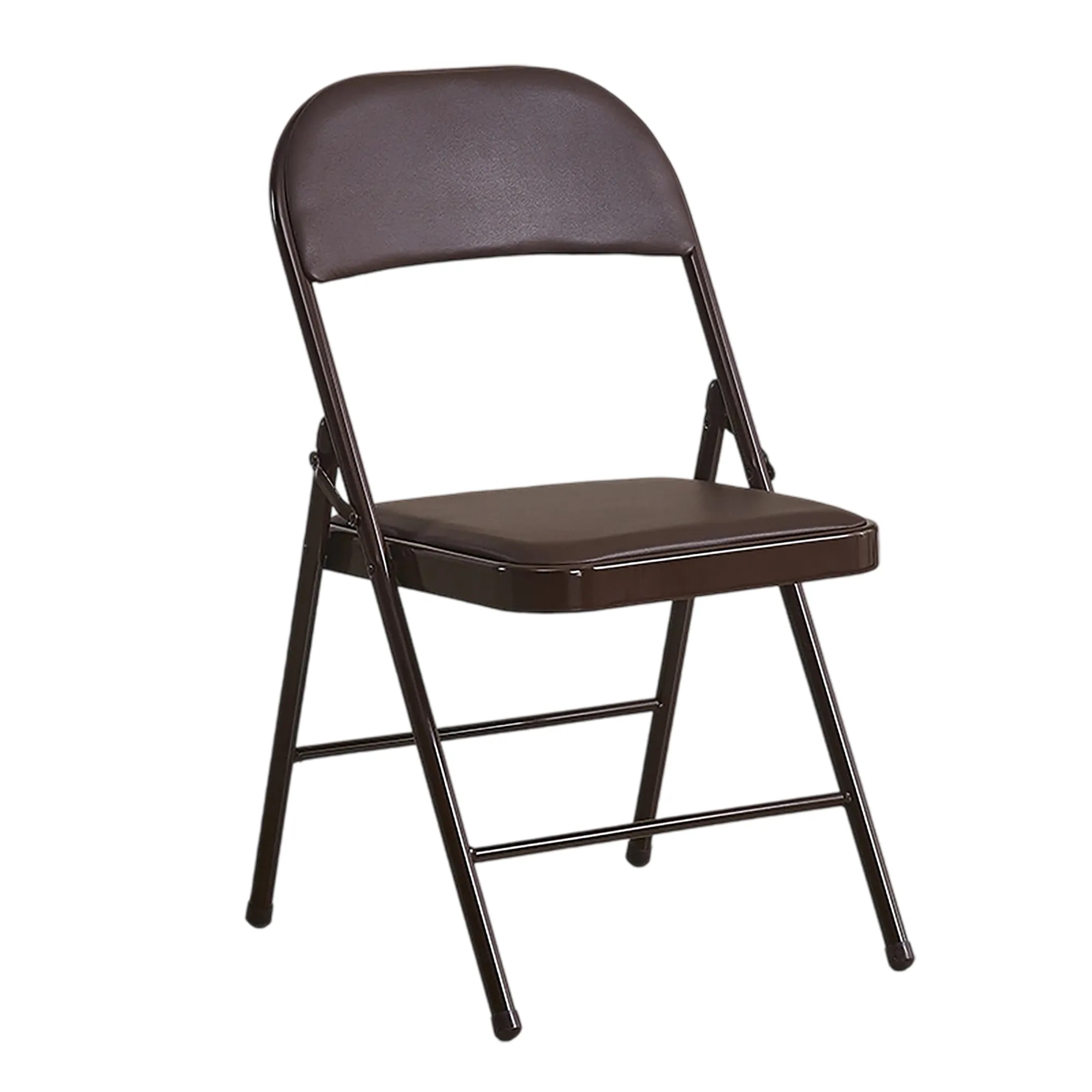 Foldable Iron and PVC Chair with Cushion 12