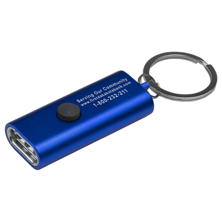 "Titania" 3 LED Ultra Thin Aluminum Keychain Keylight 6
