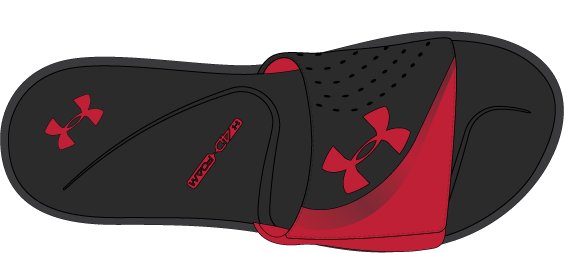 UA Ignite VI Men's Slides 10