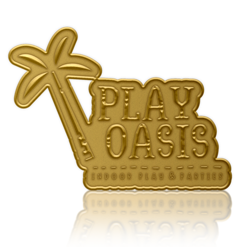 Die Struck Solid Brass Lapel Pin 3