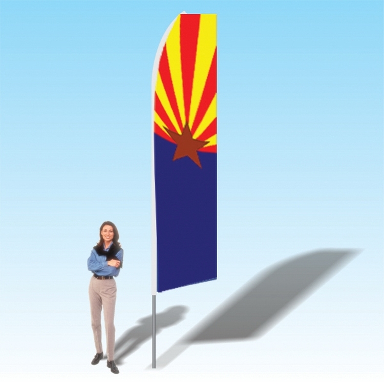 15FT Arizona State Advertising Banner Flag 2