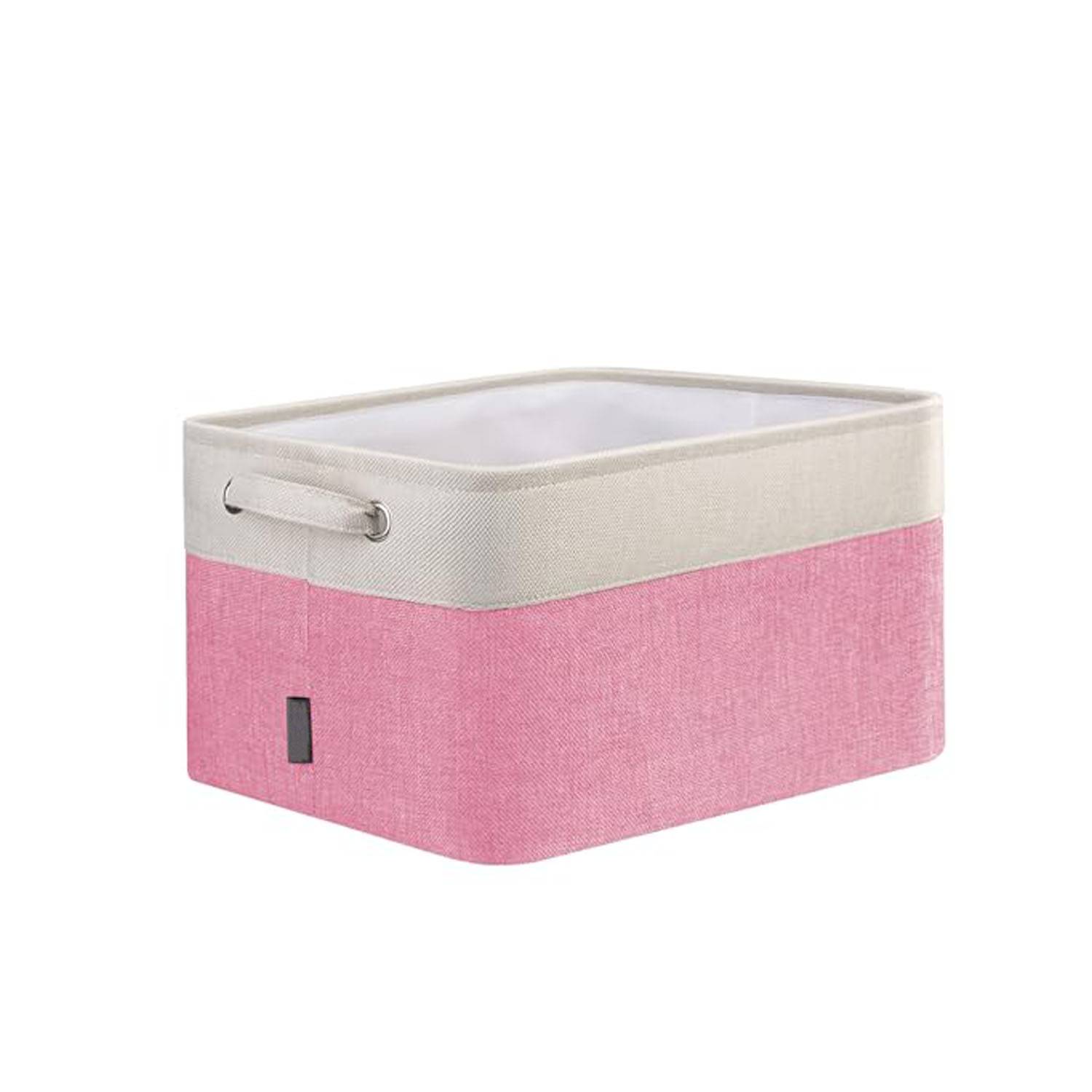 Foldable Linen Fabric Storage Bins for Toys Clothes 5