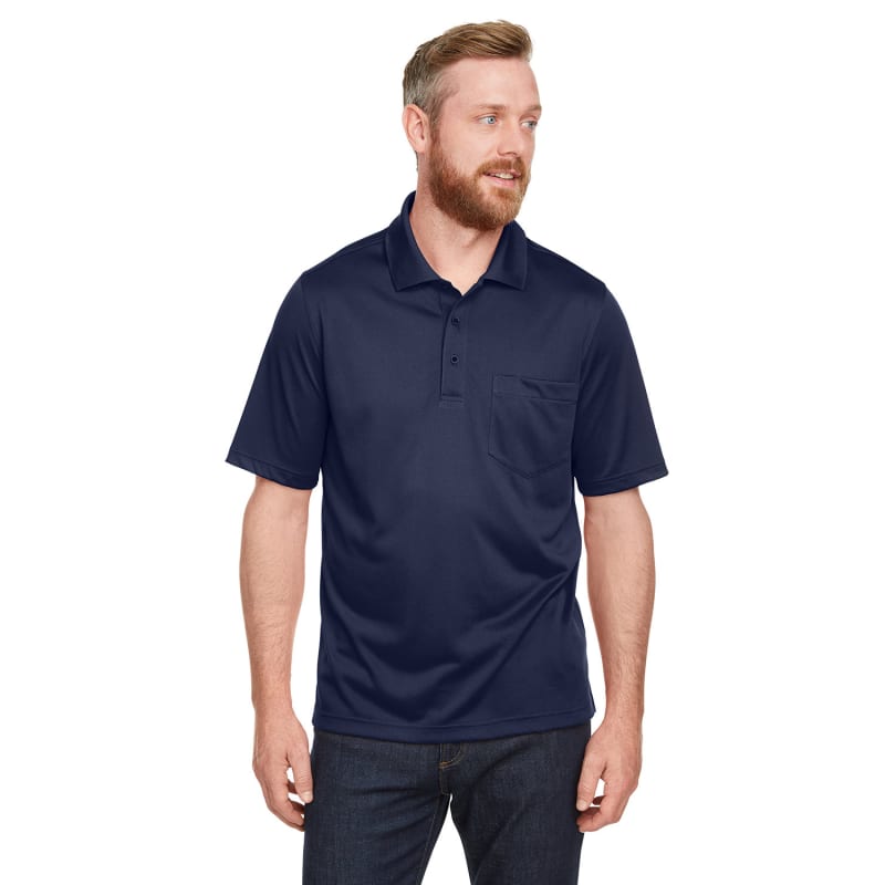 Harriton Men's Advantage Snag Protection Plus IL Pocket Polo 15