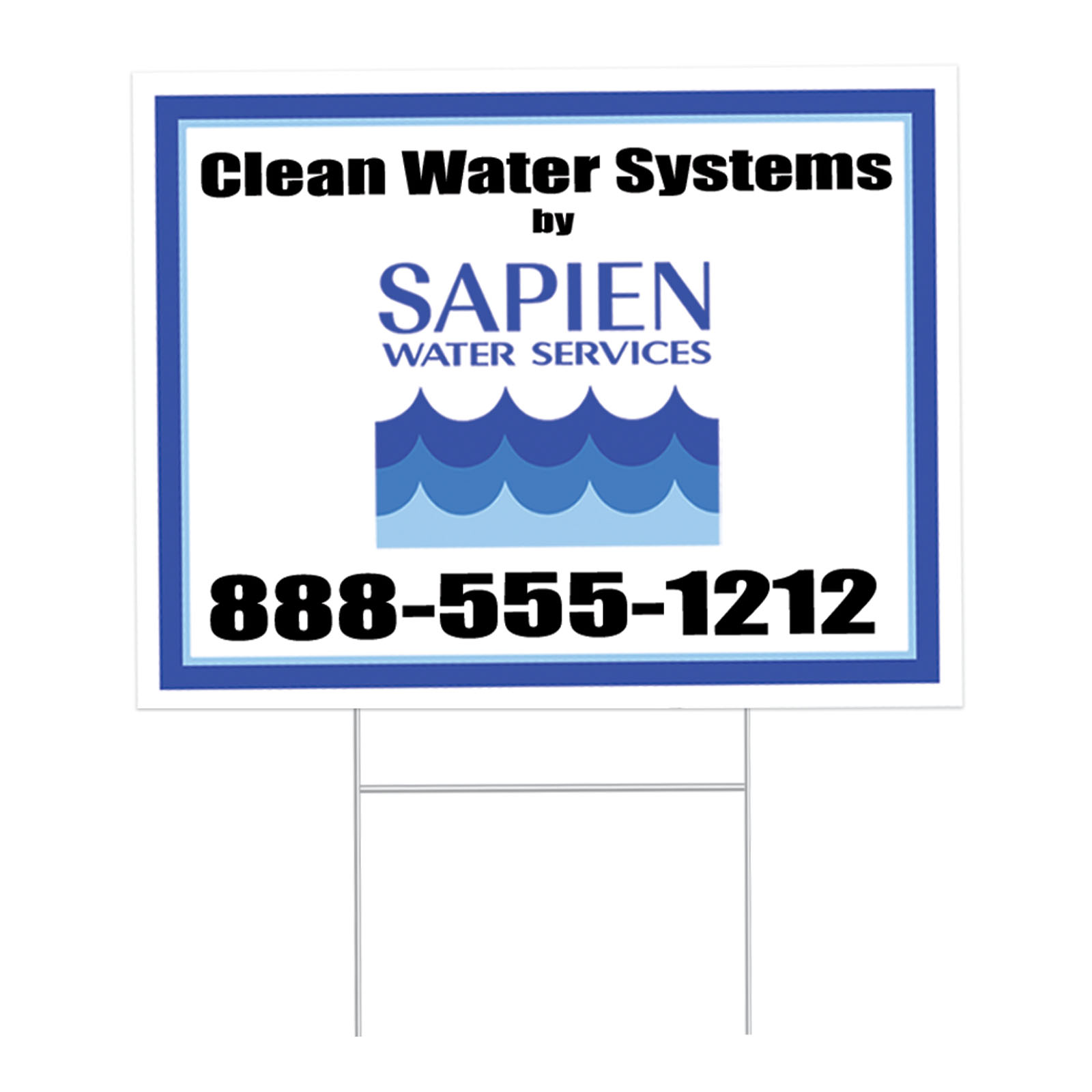 18" x 22.3" Custom Outdoor Yard Signs