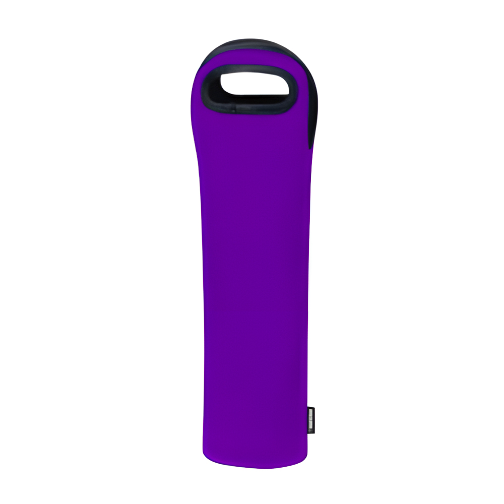 Bordeaux Single Wine Bottle Cooler Carrier, custom koozie with logo imprint 3