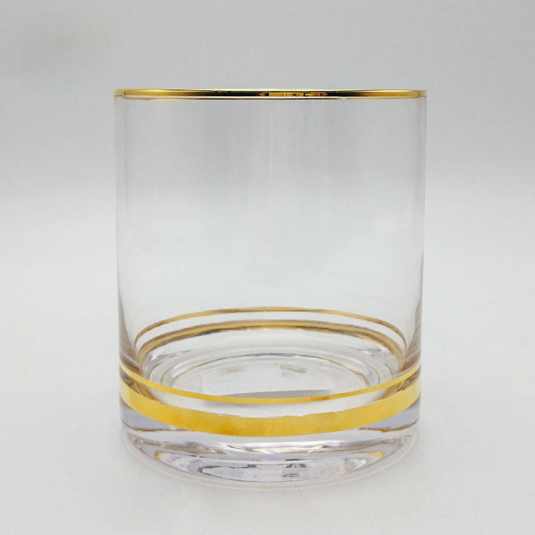 10oz Gold Rim Wine Glass 4