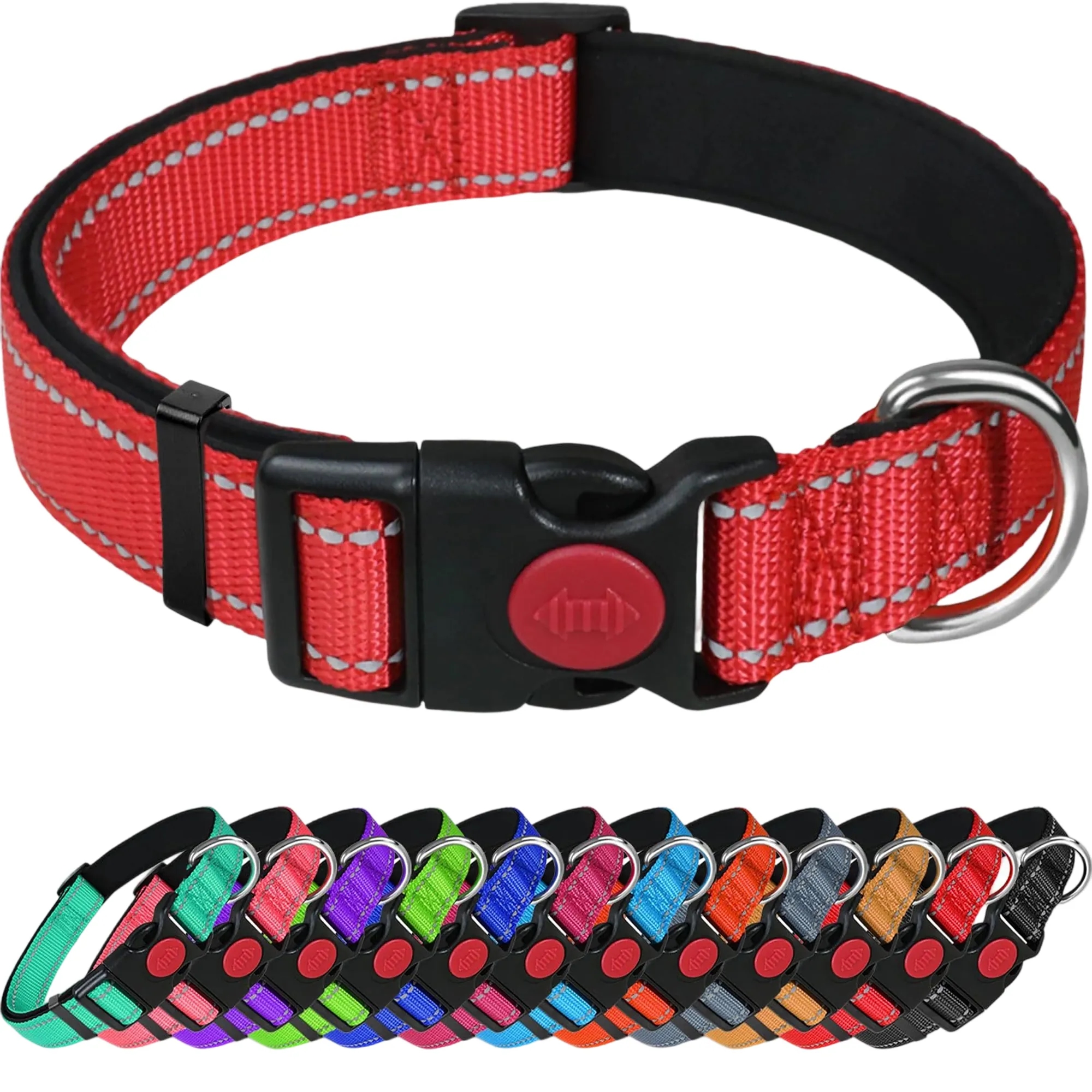 Reflective Dog Collar for Safety and Comfort 6