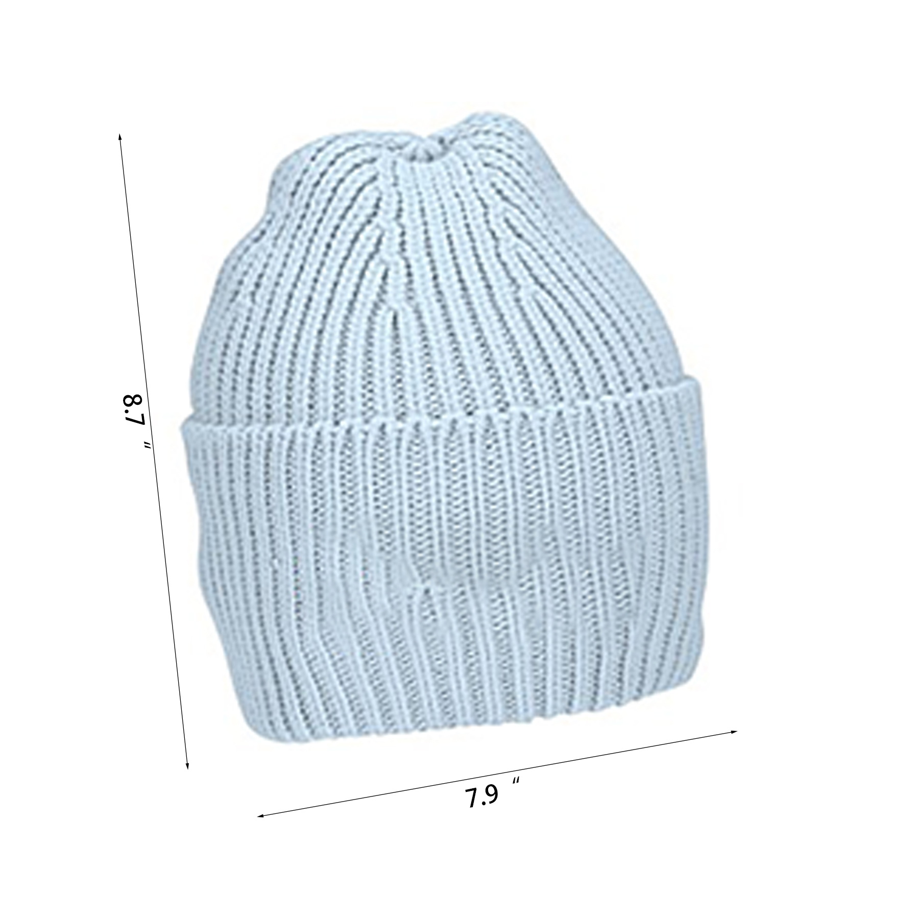 Knit Cuff Beanie 2