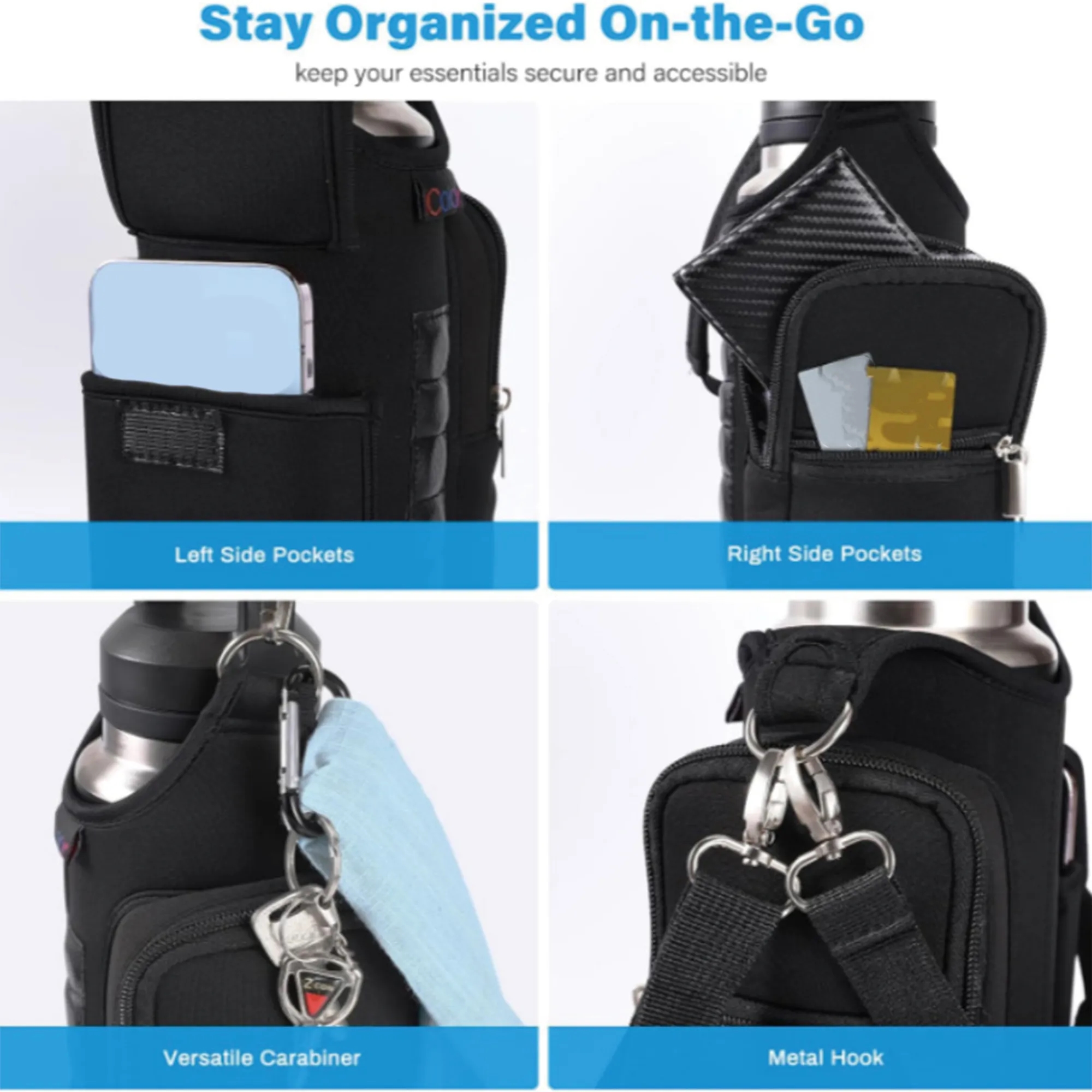 Magnetic Water Bottle Holder 3
