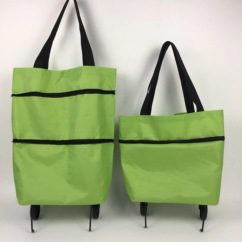Foldable Shopping Bag With Wheels 4