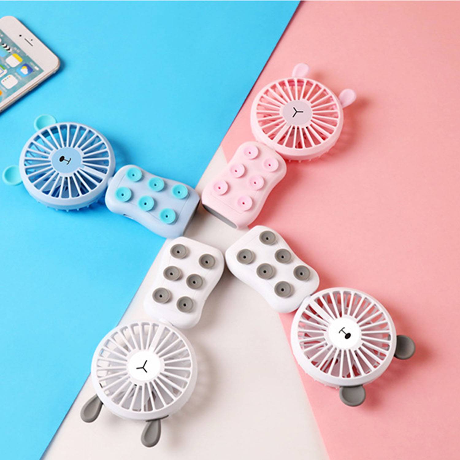 Desktop handheld portable fan 3