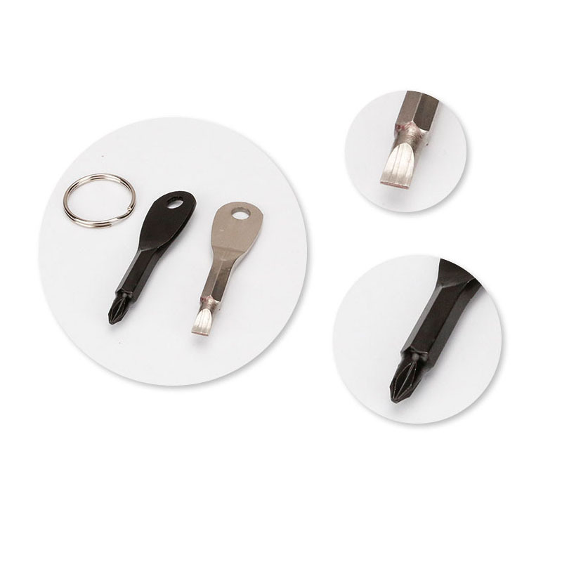 Metal Key Shape Screwdriver Kit 4
