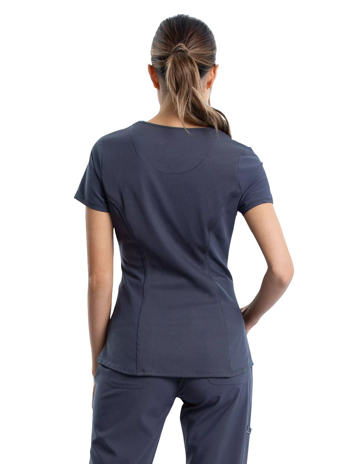 Infinity - Women's 3 Pocket V-Neck Top 5