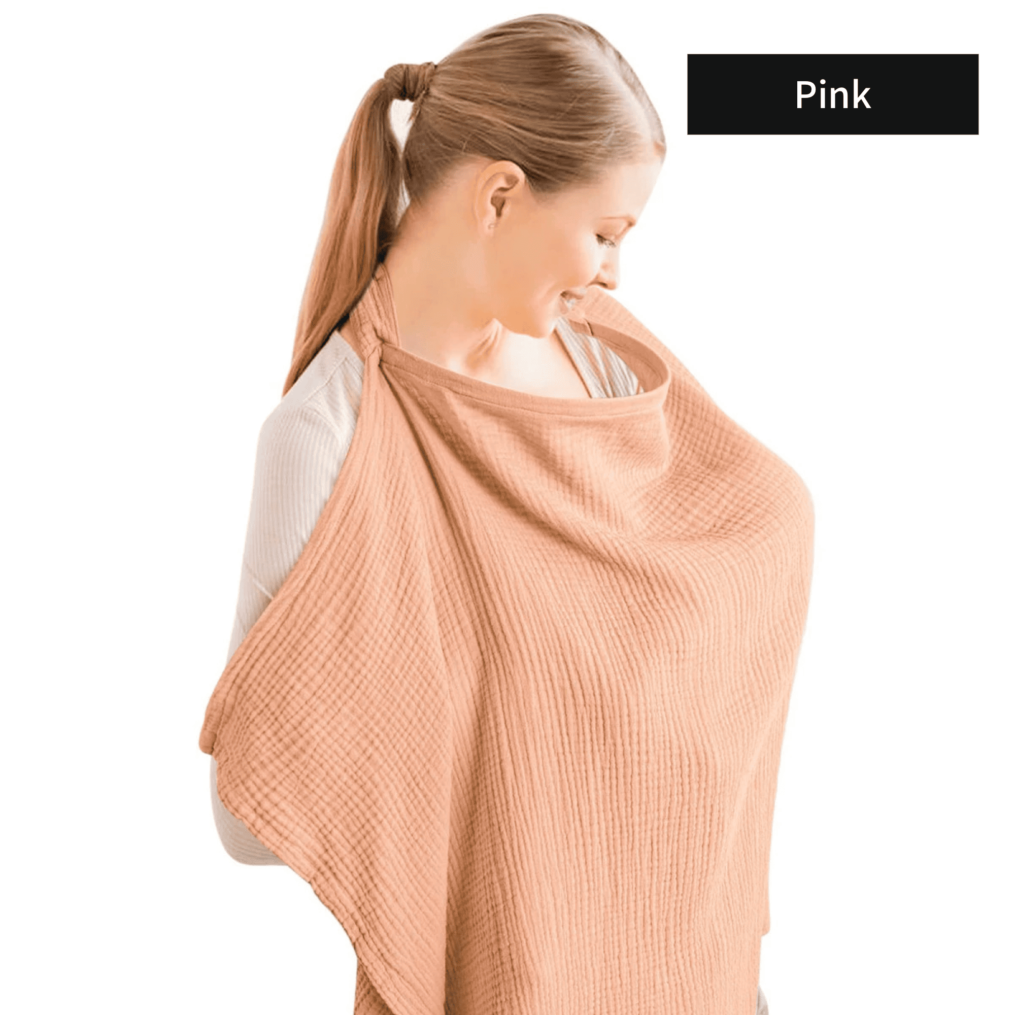 Soft Muslin Nursing Wrap 7