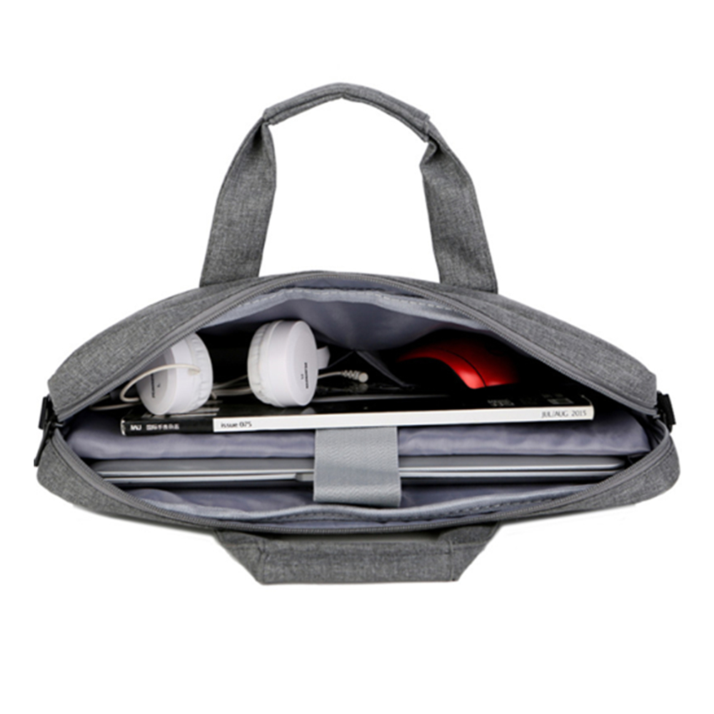 Business Laptop Sleeve Briefcase With Optional Shoulder Strap 4