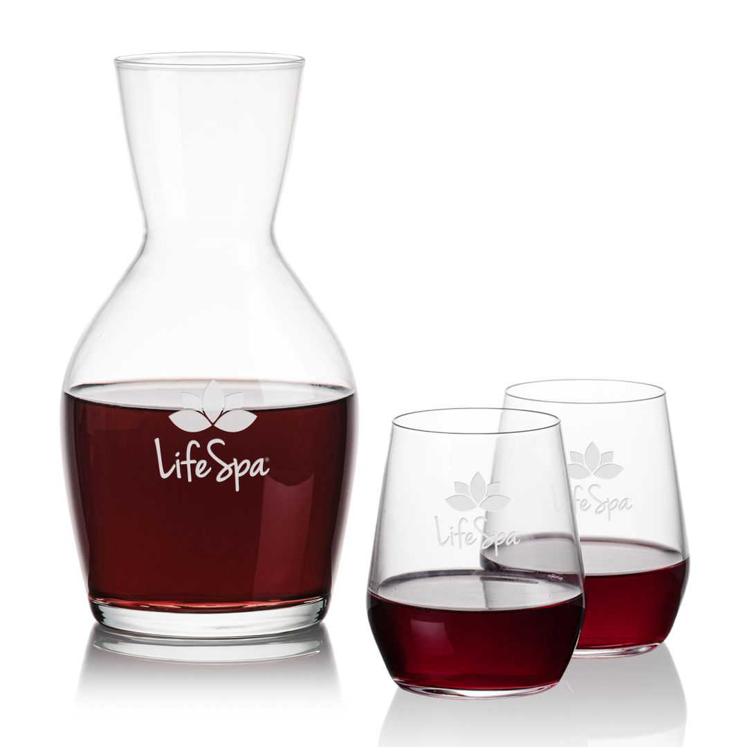 Westwood Carafe & Germain Stemless 5
