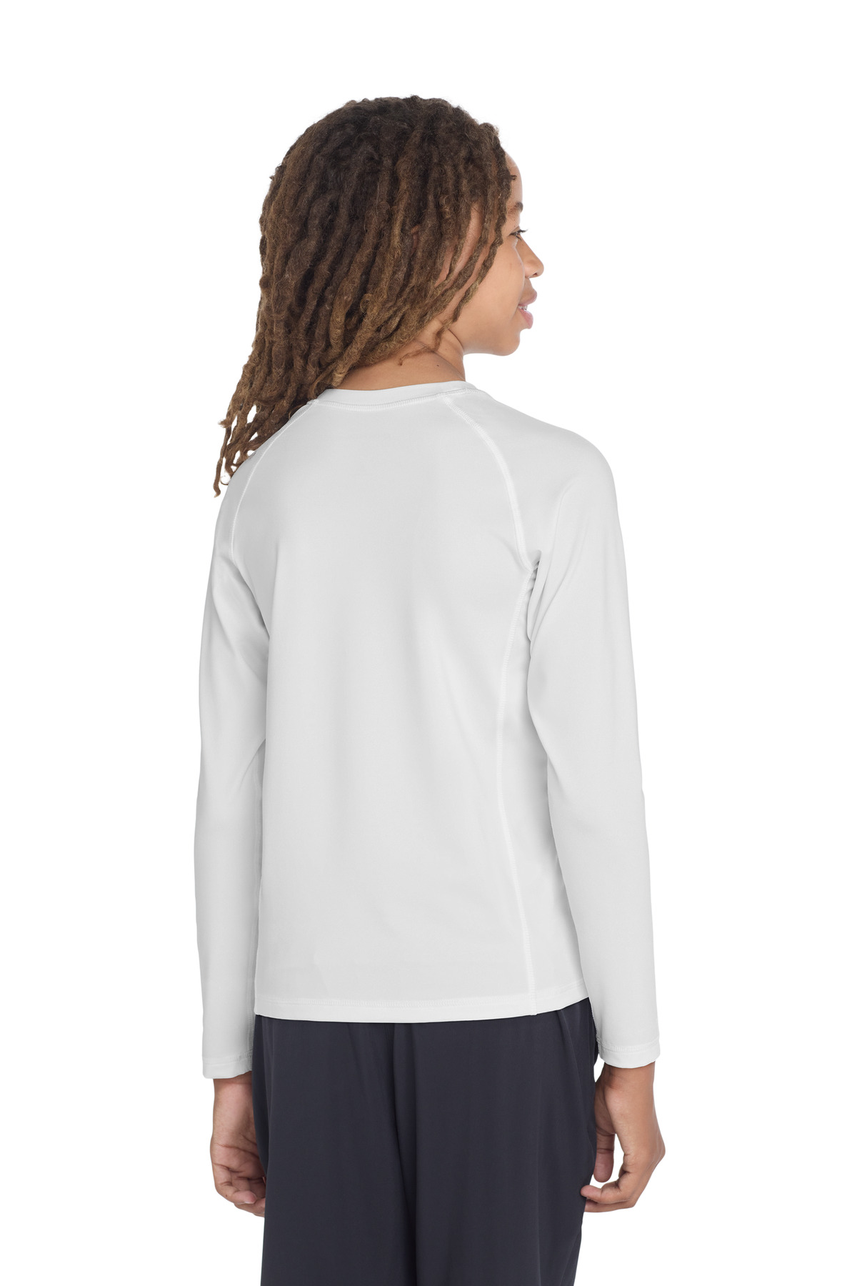 Sport-Tek Youth Long Sleeve Rashguard Tee. YST470LS 38