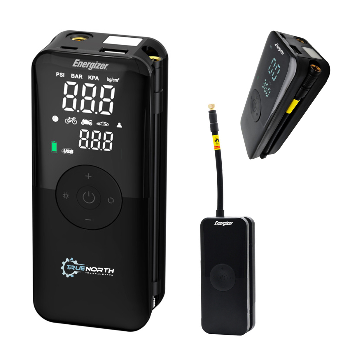 Energizer® Tire Pump And Power Bank 2