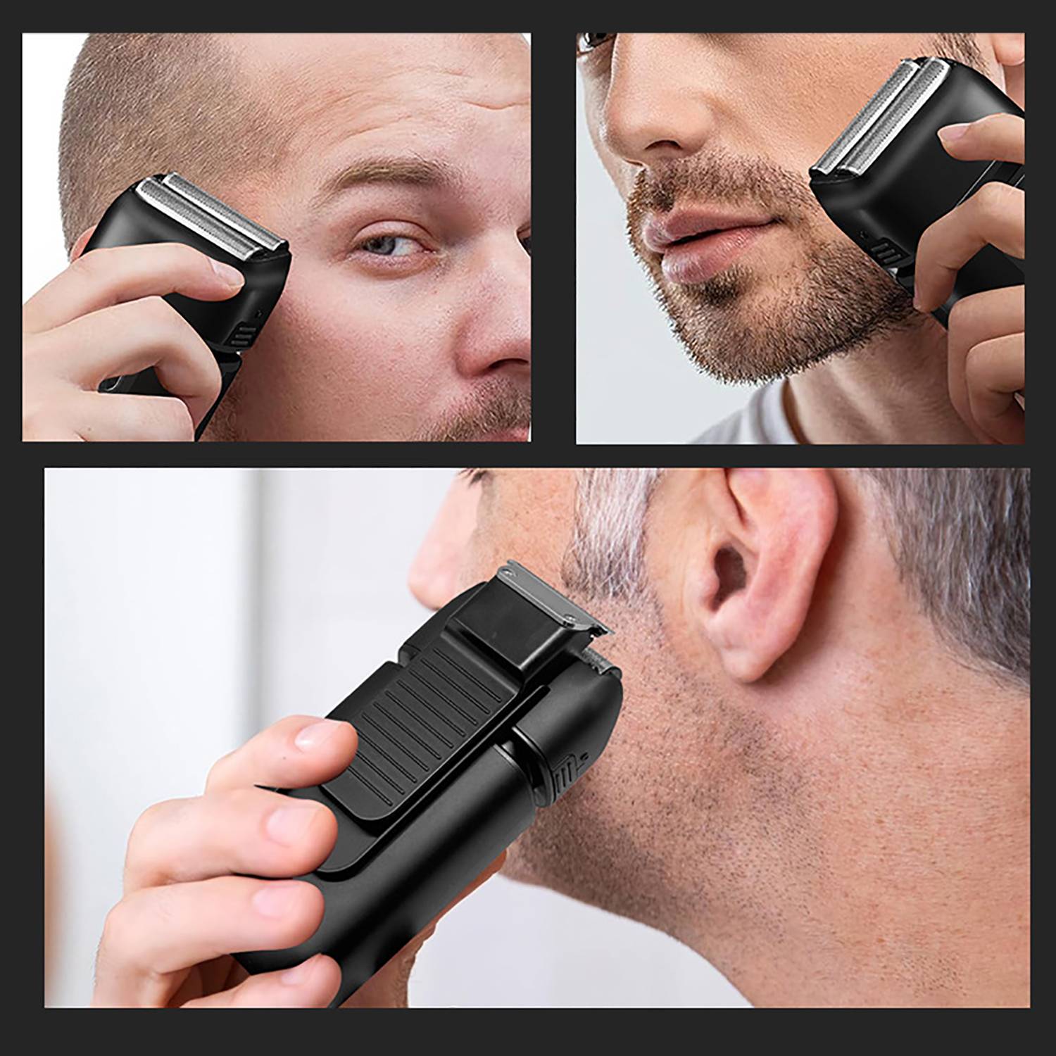 Rechargeable Electric Shaver W/ Led Display 9