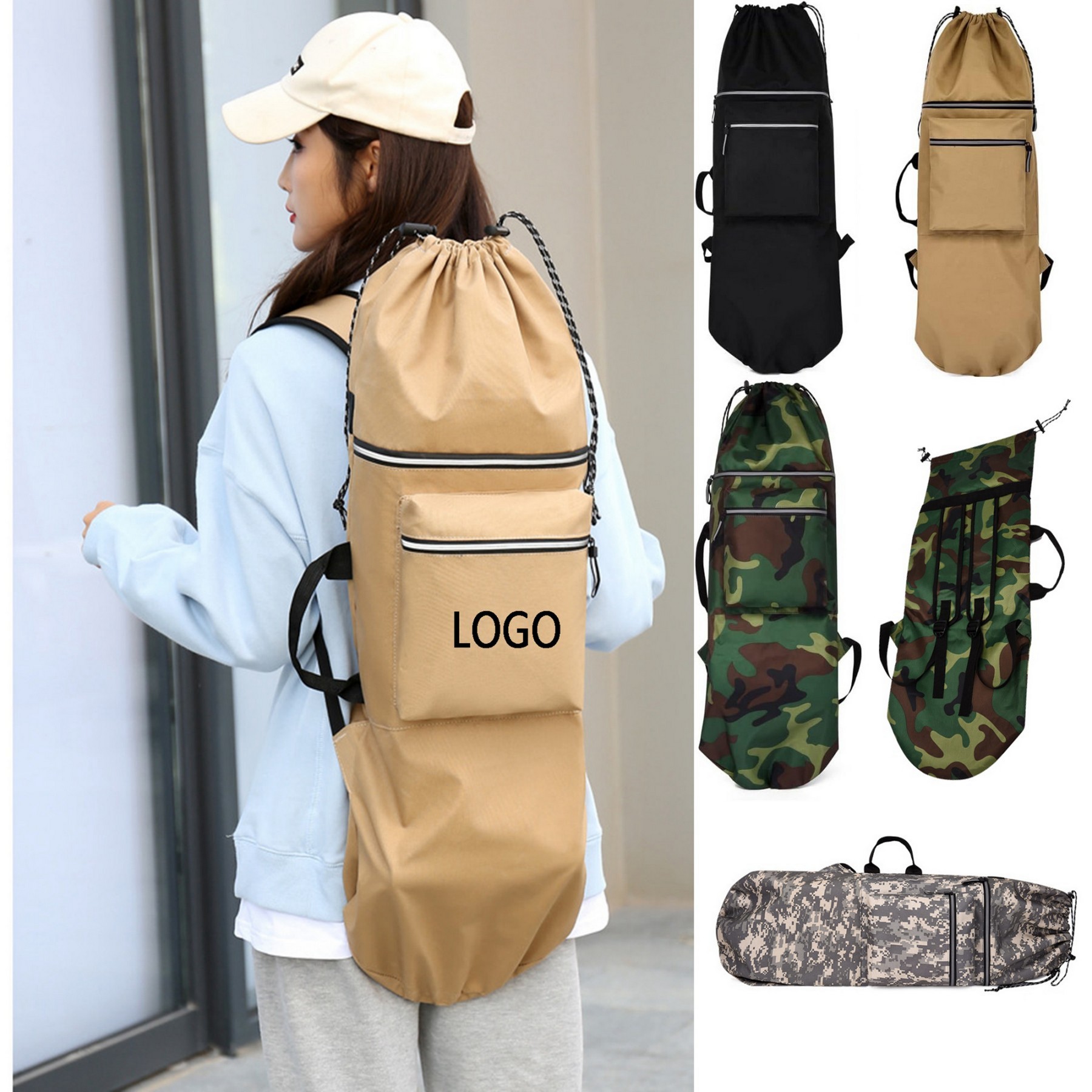 WaterProof Skateboard Backpacks 1