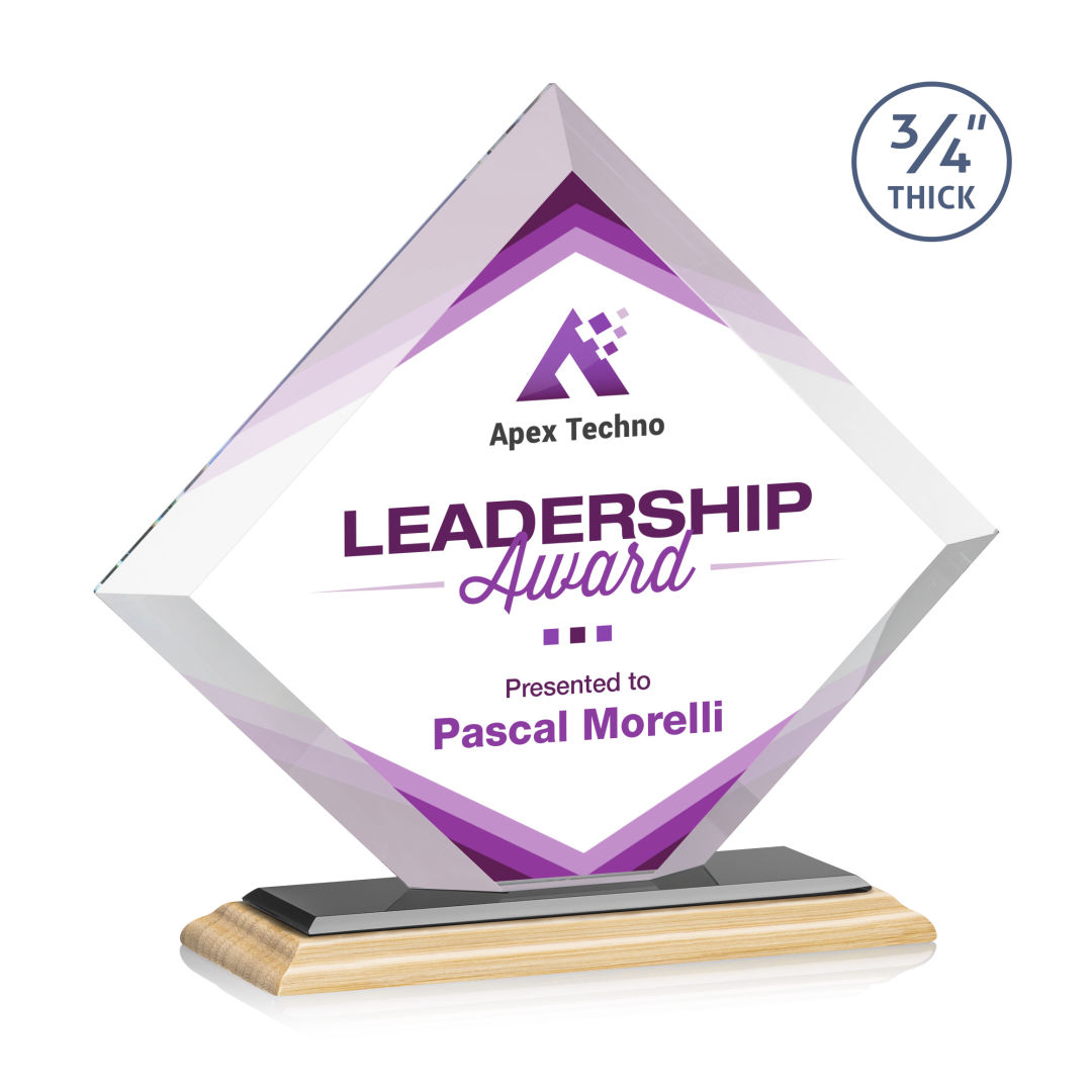 Belaire VividPrint™ Award - Bamboo/Black 8