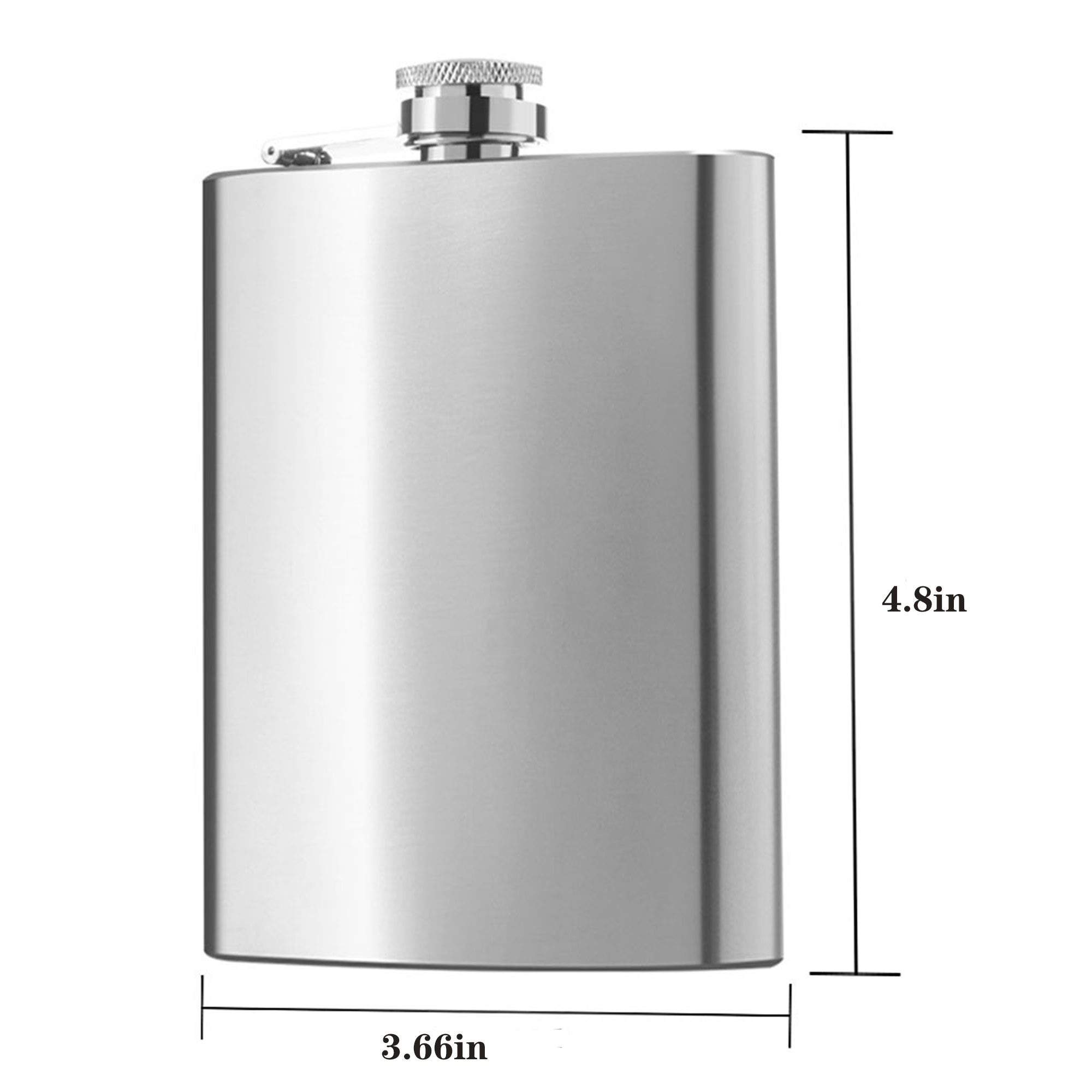 MOQ 20 8oz Anti-Leak Liquor Bottle 3